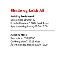Skade og Lakk AS