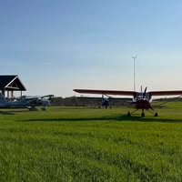 Engeløy flyplass, Grådussan