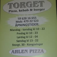 Ahlen pizza og Torget kebab