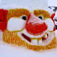 From Norway With Love - Snow Art